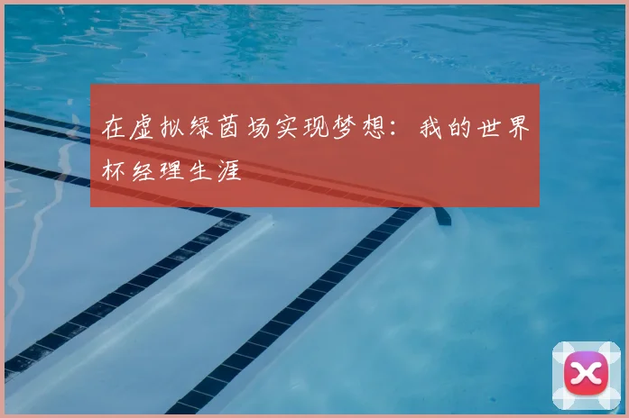 在虚拟绿茵场实现梦想:我的世界杯经理生涯