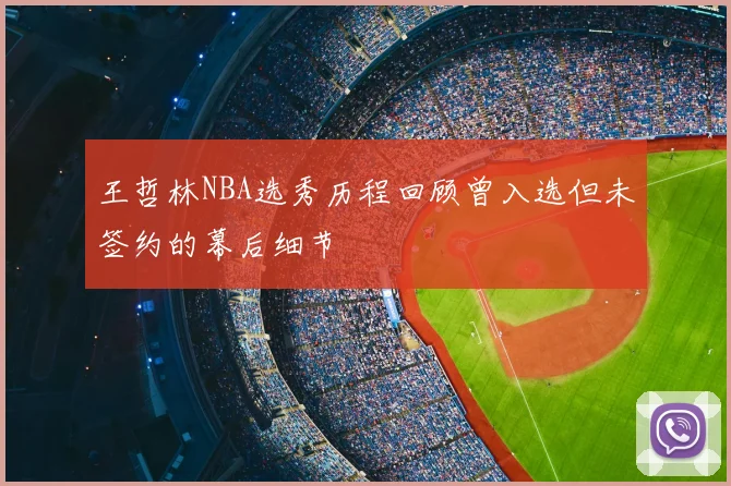 王哲林NBA选秀历程回顾曾入选但未签约的幕后细节