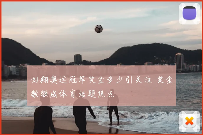 刘翔奥运冠军奖金多少引关注 奖金数额成体育话题焦点