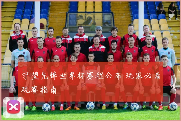 守望先锋世界杯赛程公布 玩家必看观赛指南