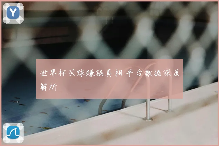 世界杯买球赚钱真相 平台数据深度解析